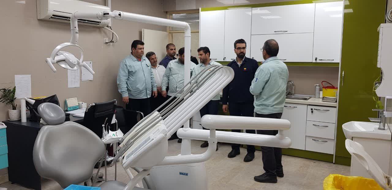 بازدید سرزده معاون منابع انسانی و امور اجتماعی از درمانگاه شرکت فولاد خوزستان بازدید سرزده معاون منابع انسانی و امور اجتماعی از درمانگاه شرکت فولاد خوزستان