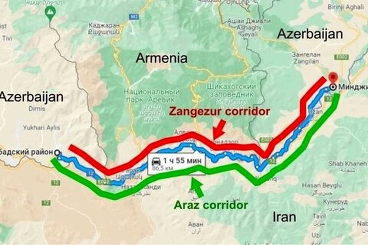 پیچ تند کریدور زنگزور برای فولادی‌ها