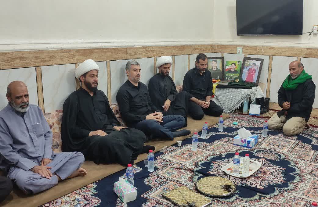 دیدار فرمانده حوزه مقاومت بسیج کارگران و کارخانجات شهید بقایی فولاد خوزستان دیدار فرمانده حوزه مقاومت بسیج کارگران و کارخانجات شهید بقایی فولاد خوزستان