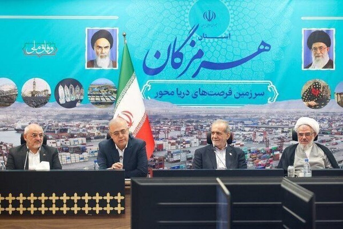 افتتاح واحد دوم گازی نیروگاه آلومینیوم المهدی توسط رئیس‌جمهور پزشکیان