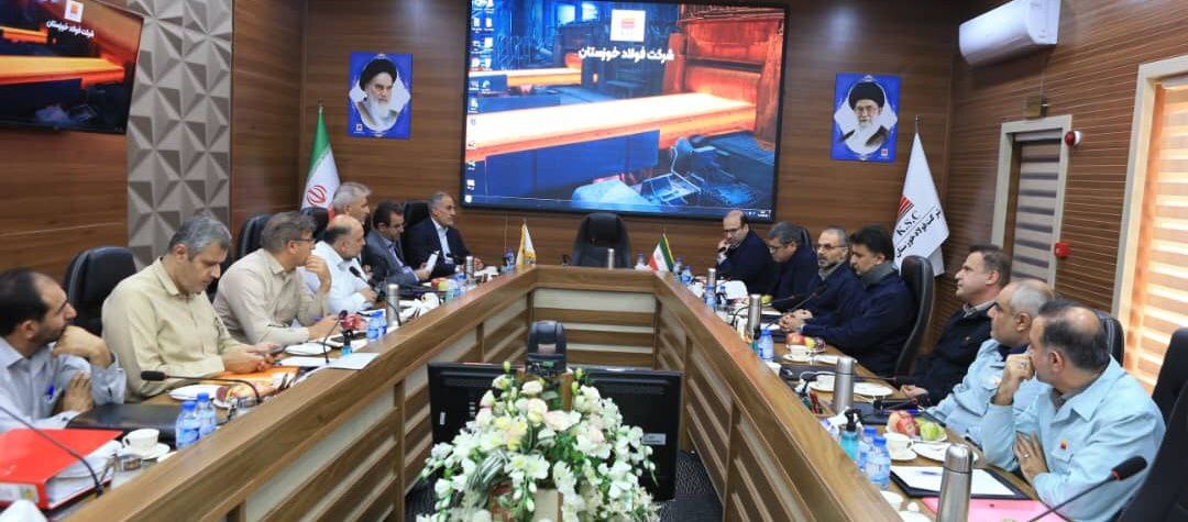 نشست مدیرعامل شرکت فولاد خوزستان با مدیرعامل برق منطقهای استان نشست مدیرعامل شرکت فولاد خوزستان با مدیرعامل برق منطقهای استان