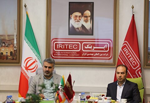 جلسه معاونت طرح‌های توسعه معدن و صنایع معدنی ایمیدرو با حضور دکتر امامی و مدیران ارشد ایریتک