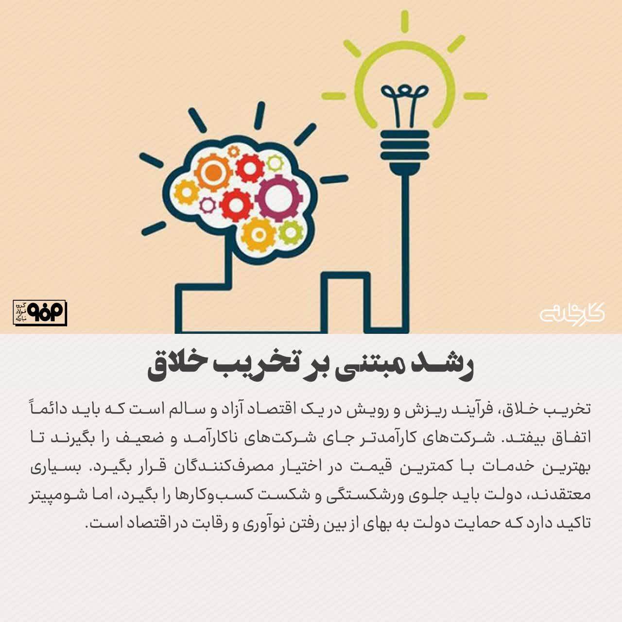 رشد مبتنی بر تخریب خلاق رشد مبتنی بر تخریب خلاق
