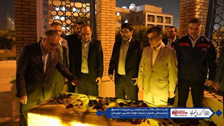 بازدید دکتر «علاالدین ازوجی» سرپرست صندوق بازنشستگی کشور از شرکت فولاد اکسین خوزستان