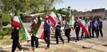 آیین غبارروبی و عطرافشانی یادمان شهدای شرکت فولاد خوزستان