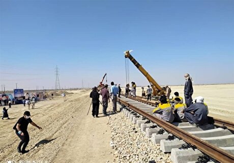 اتمام ساخت خط‌آهن چابهار-زاهدان تا ۶ ماه آینده/ آغاز بهره‌برداری از تابستان ۱۴۰۵
