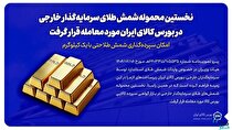 نخستین محموله شمش طلای سرمایه‌گذار خارجی در بورس کالا مورد معامله قرار گرفت/ سپرده‌گذاری شمش طلا با یک کیلوگرم هم امکان‌پذیر است