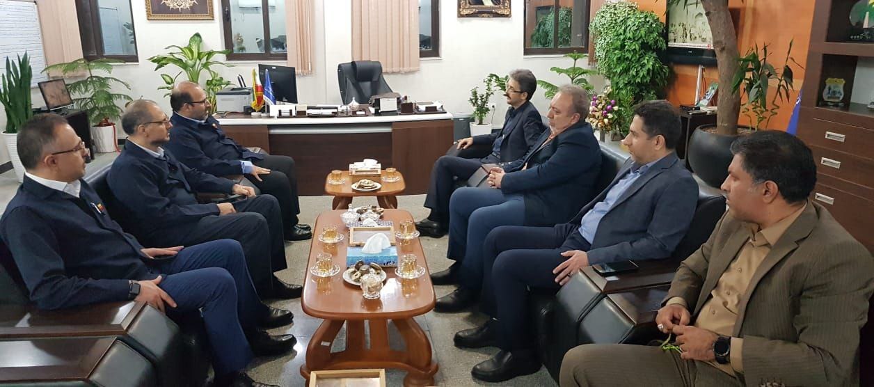 مدیرعامل شرکت فولاد خوزستان با سرپرست سازمان صمت خوزستان دیدار کرد مدیرعامل شرکت فولاد خوزستان با سرپرست سازمان صمت خوزستان دیدار کرد