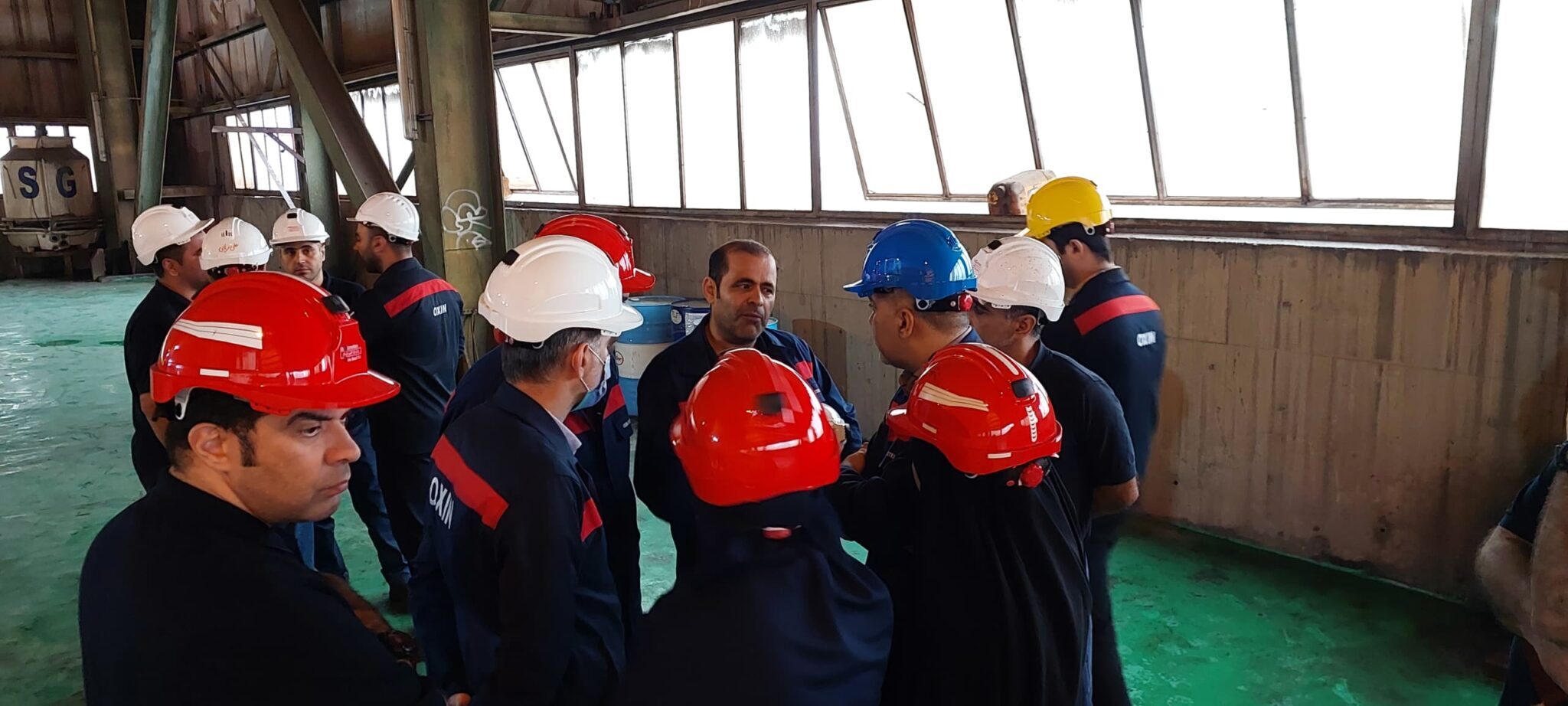 گشت VIP در شرکت فولاد اکسین خوزستان برگزار شد گشت VIP در شرکت فولاد اکسین خوزستان برگزار شد