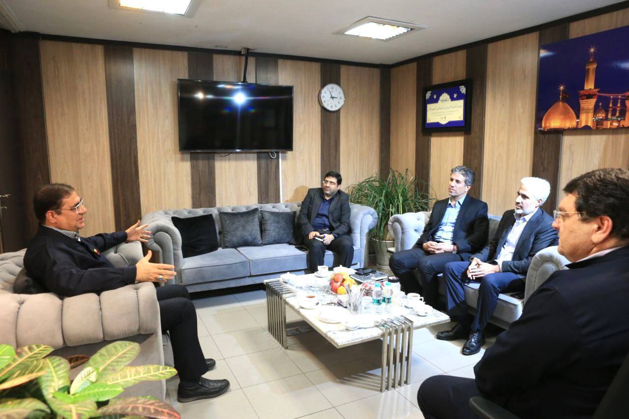 دیدار دبیر ستاد نانو کشور با قائممقام مدیرعامل شرکت فولاد خوزستان در امور ستادی و مسوولیتهای اجتماعی دیدار دبیر ستاد نانو کشور با قائممقام مدیرعامل شرکت فولاد خوزستان در امور ستادی و مسوولیتهای اجتماعی