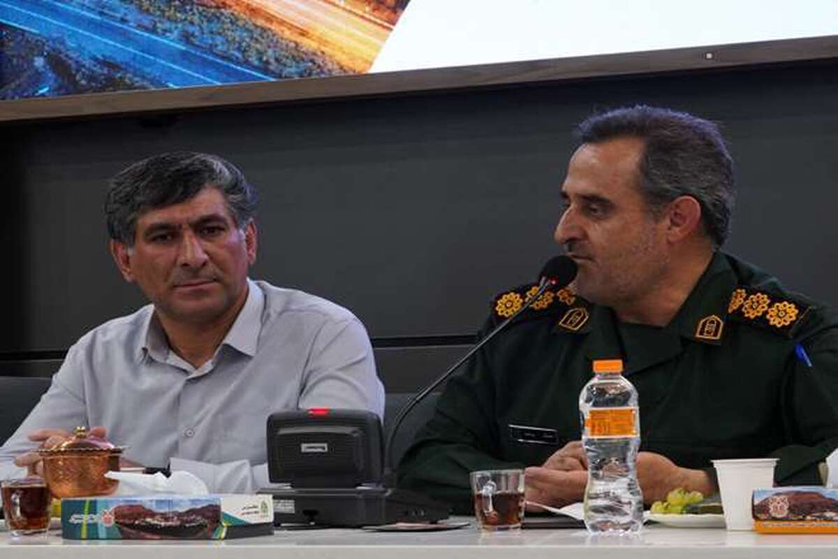 قدردانی فرمانده سپاه رفسنجان از تلاش‌های مجتمع مس سرچشمه در جنگ ۱۲ روزه