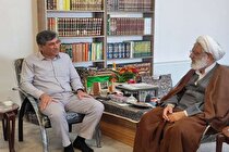 دیدار مدیر مجتمع مس سرچشمه با امام جمعه شهرستان رفسنجان