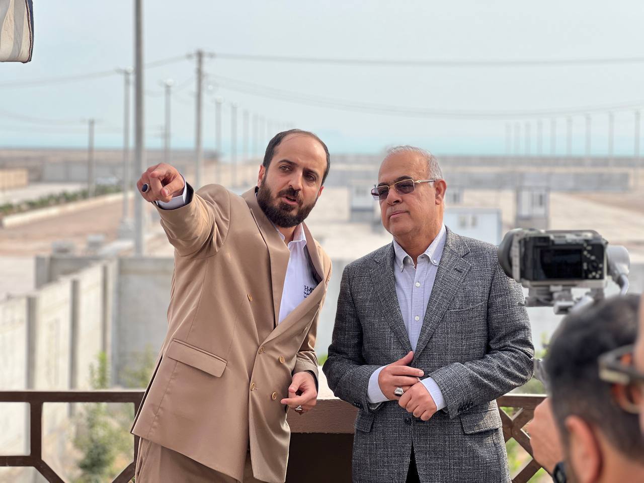 حضور استاندار هرمزگان در هیمکو حضور استاندار هرمزگان در هیمکو