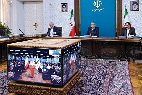 فولاد مبارکه به خط انتقال آب خلیج فارس متصل شد/ افتتاح پروژه با فرمان رئیس‌جمهور