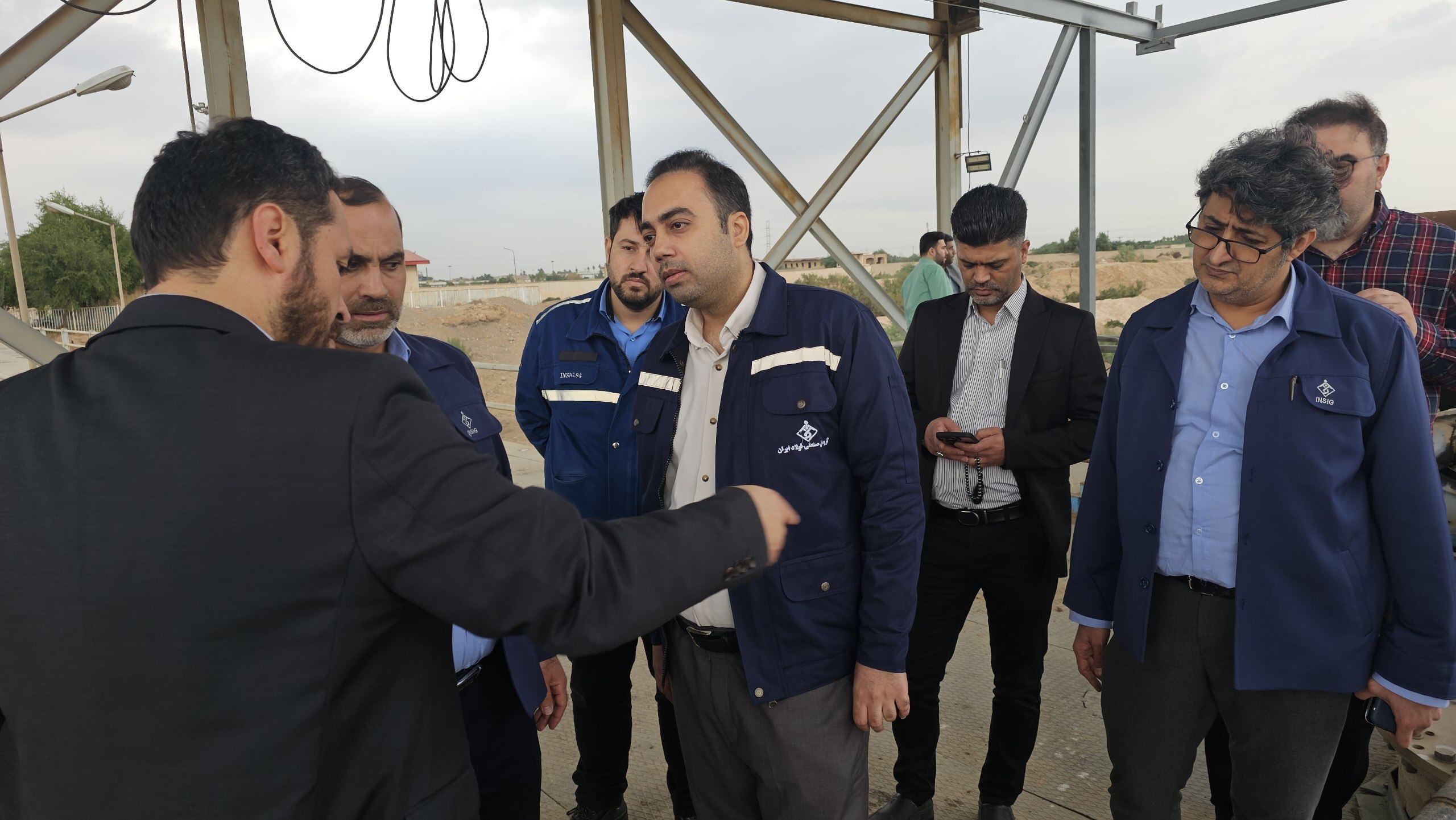 بازدید مدیرعامل آب و فاضلاب استان خوزستان از اسکله آبرسانی گروه ملی صنعتی فولاد ایران بازدید مدیرعامل آب و فاضلاب استان خوزستان از اسکله آبرسانی گروه ملی صنعتی فولاد ایران