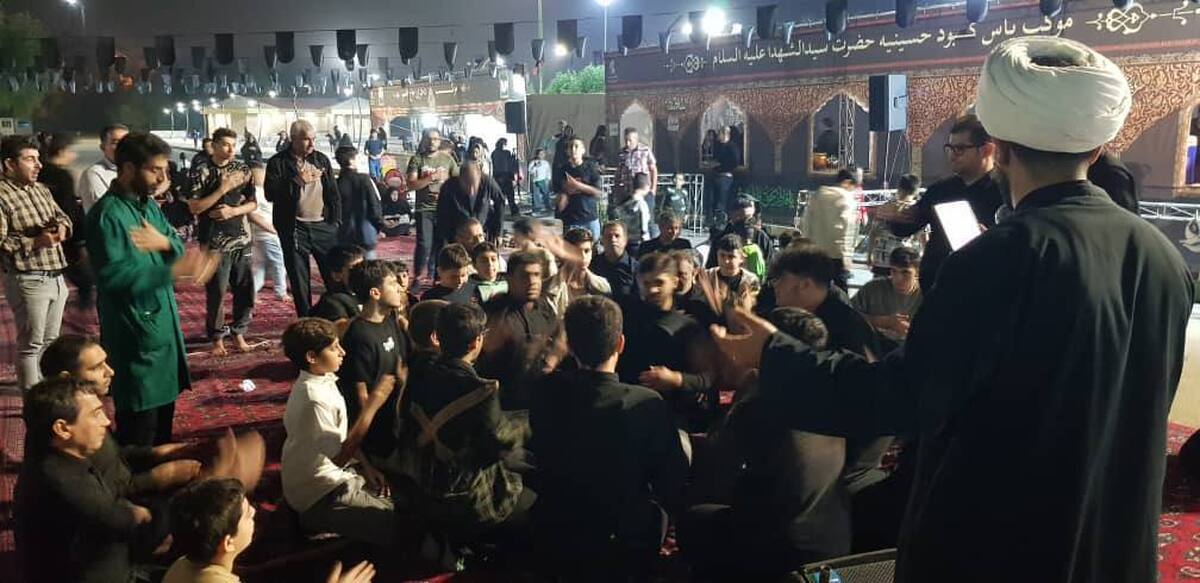 موکب یاس کبود و مراسم شهادت حضرت فاطمه زهرا (س) ویژه خانواده کارکنان شرکت فولاد خوزستان