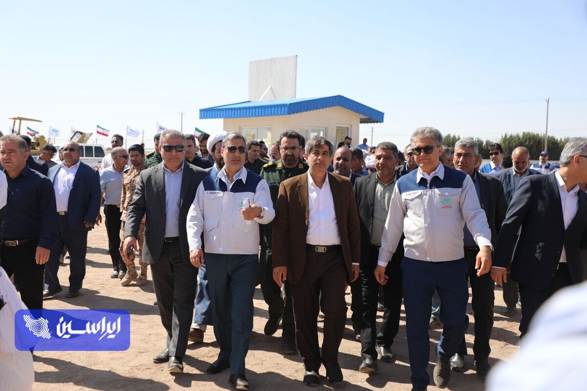 افتتاح جادۀ امید و طرح تأمین آب پایدار صنعت در فولاد سنگان