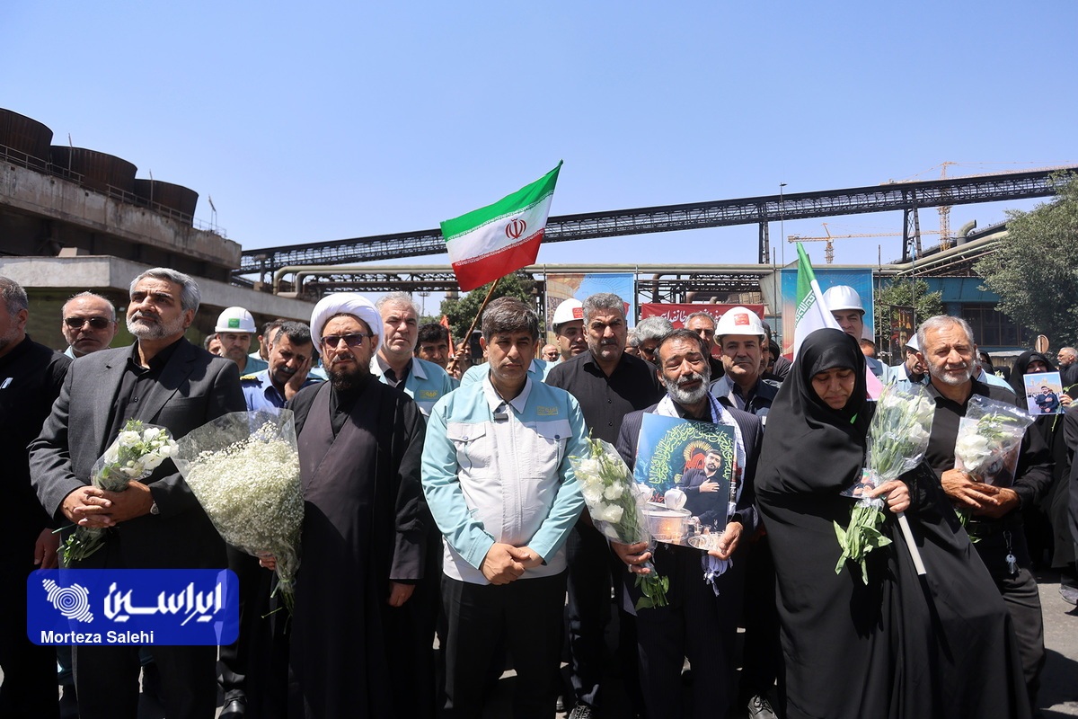 شهید بهرامی، نماد ایثار و تعهد در فولاد مبارکه شهید بهرامی، نماد ایثار و تعهد در فولاد مبارکه