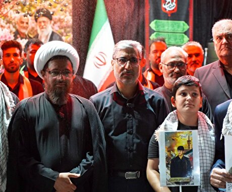 گزارش تصویری از موکب شرکت فولاد سنگان در تشییع پیکر مطهر قائد شهید انقلاب