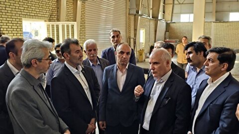 بازدید سمیعی‌نژاد از طرح‌های معدنی و صنعتی لرستان
