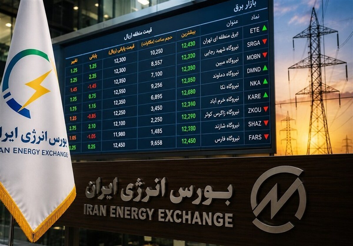 افزایش معاملات برق در بورس انرژی، به معنای رشد قیمت برق نیست