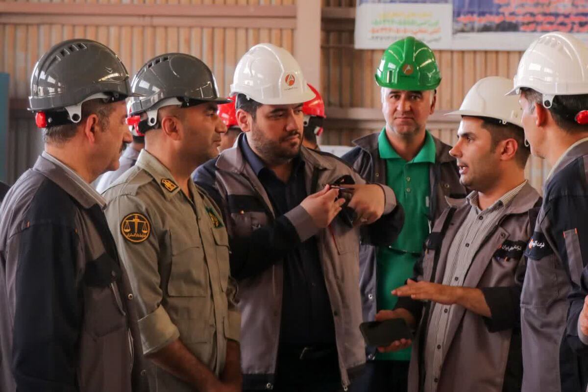 بازدید مدیرکل حفاظت محیط زیست خراسان شمالی از شرکت آلومینای ایران